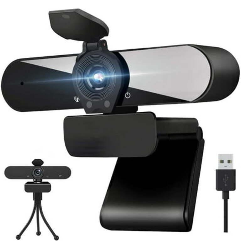 Webcam HD 1080p  USB PC with Mic  360 Widescreen f