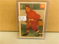 1954-55 Parkhurst Marcel Provost #34 HOF Card