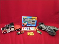 Lot of Toy Cars and Trucks