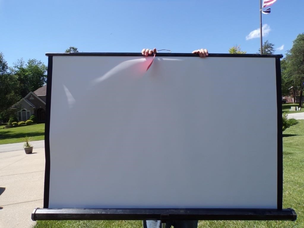 PROJECTOR SCREEN (ALL PCS THERE)