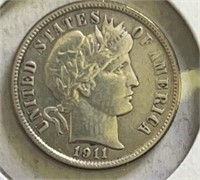 1911D Barber Dime