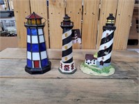 SET OF 3 LIGHTHOUSES