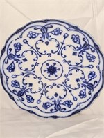 Conway New England Flow Blue & White Plate
