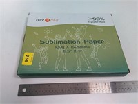 Sublimation paper 8.5×11" 150 sheets