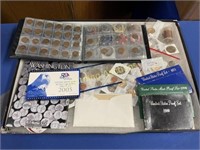 MISC. U.S. COINS AND PROOF SETS