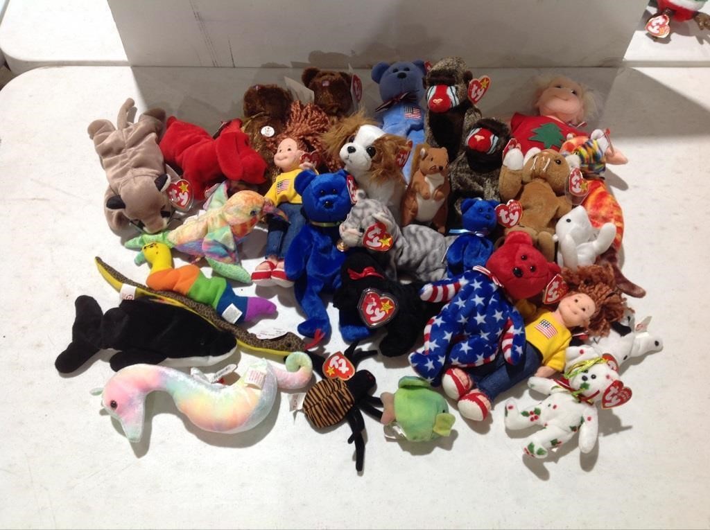 Appr. 30 Beanie Babies