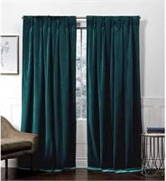 Exclusive Home Velvet grommet curtains