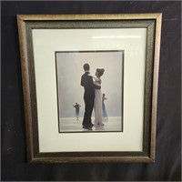 'Dance Me To The End Of Love' framed print