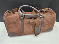 Nice Leather Suede Travel Bag