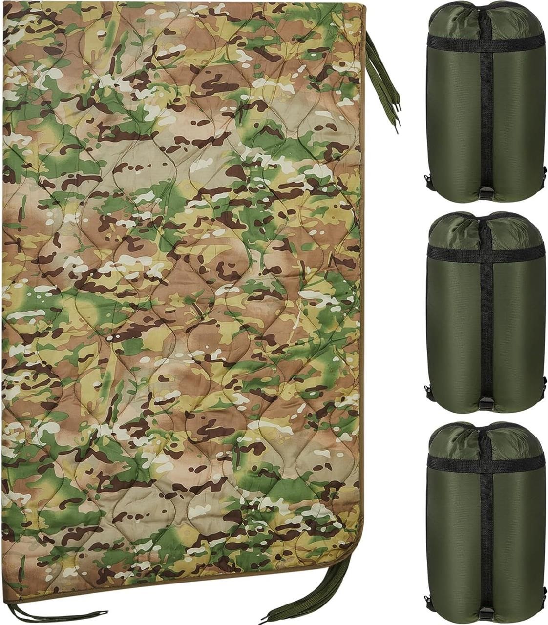 Barydat Military Poncho Liner  80x60  3-Pack