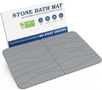 $39 Stone Bath Mats for Bathroom,Diatomaceous