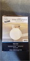 6" GLOBE CEILING FIXTURE