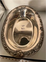 Large Sterling silver tray