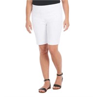 Hilary Radley Women’s 8 Bermuda Short, White 8