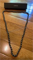 Leeds Metal Beaded Necklace