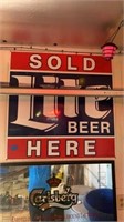 Lite Beer Sold Here Sign