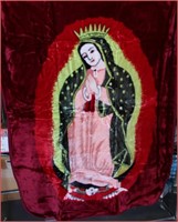 BABY SIZE BLANKET LADY OF GUADALUPE