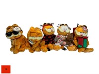 Lot of Garfield Ty Beanie Babies