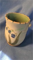 Small Weller pottery vase, Lilly of the valley ,