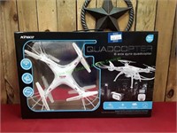 Kingco White Quadcopter Vision Drone