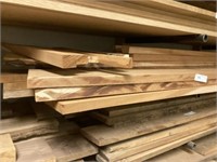 Approximately 10 Pieces of Cherry Lumber