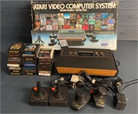 Atari Video System w/ Accessories & Games