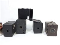 5 caméras vintage: Brownie, Coronet