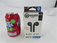 Écouteur bluetooth neuf, Wicked Audio