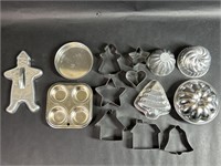 Mini Muffin Tin, Cookie Molds, Cookie Cutters