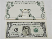 Holiday Dollar with Reindeer