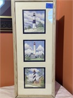 Kirklands Lighthouse Prints 9x21