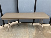 Plastic Folding Table 72"x24”x29”