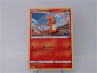 Pokemon Card Rare Charmander Stamped