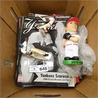 Phillies & Yankees Yearbooks - Bobblehead
