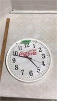 Cocoa cola wall clock