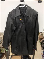 Leather Jacket Size Large
