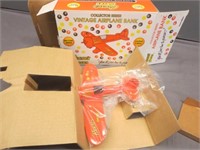 Reese's Pieces Diecast Airplane Bank