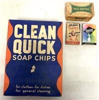 Lot of 4 Vintage Soap Original Packages