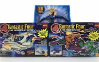 (3pc) Fantastic 4 Action Figure, Vehicles