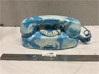 Blue & White Emerson Telephone