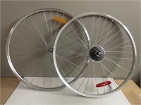 Matching 25” front and rear Bicycle Rims. 7-speed