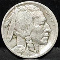 1919 Buffalo Nickel