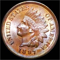1897 Indian Head Penny UNCIRCULATED