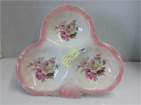 Vintage Old Foley Victorian Rose Dish