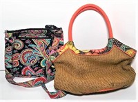 Vera Bradley Shoulder Bag & Woven Purse
