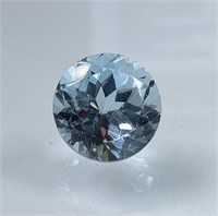 Certified 7.35 Cts Natural Blue Topaz