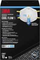 3m Respirator, Cool Flow Valve, Paint Sanding,