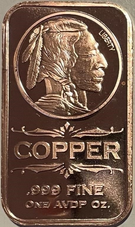 Copper Oz. Art Bar