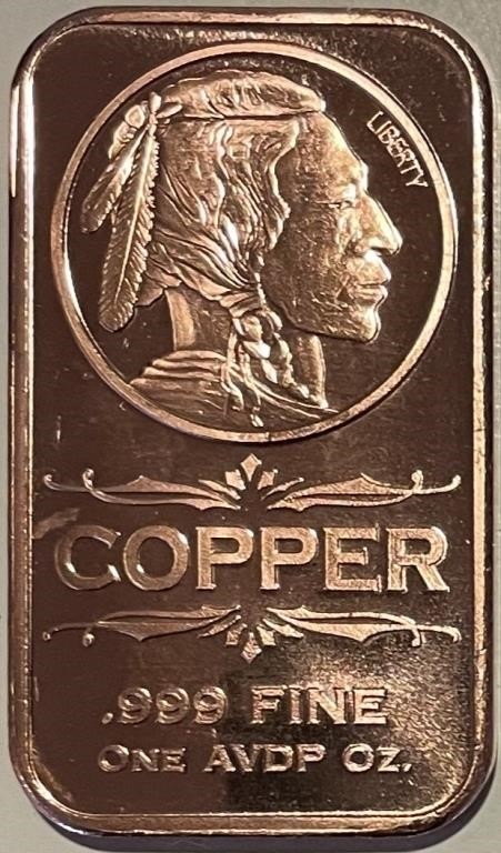 Copper Oz. Art Bar