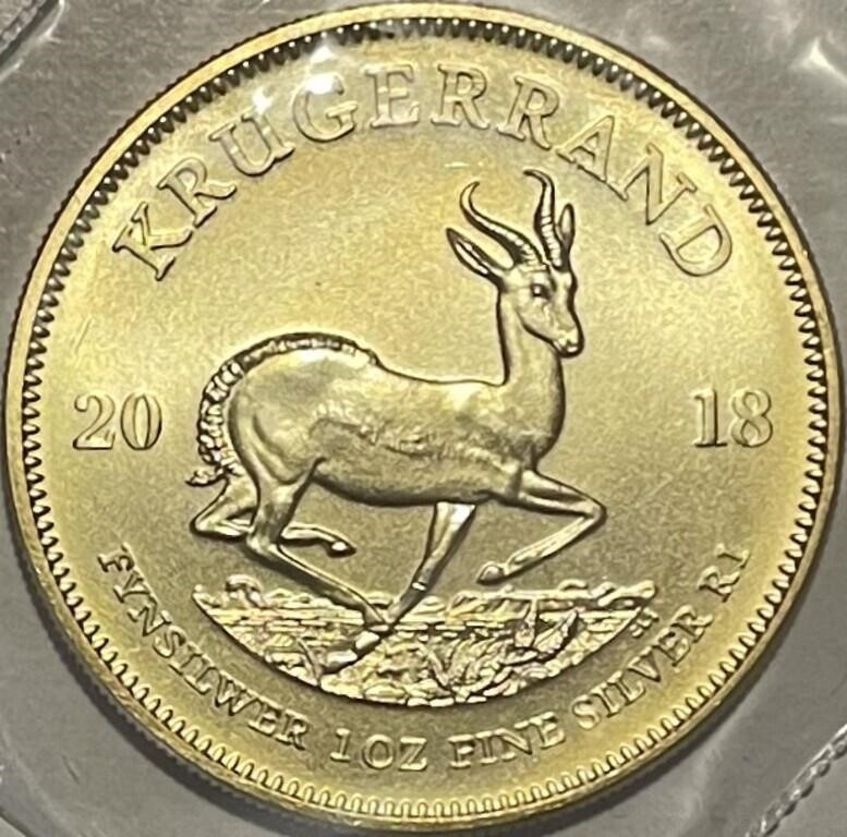 2018 S. Africa Silver Krugerrand